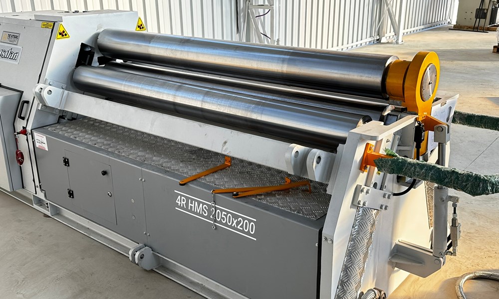 4R HMS 2050-200 Hidrolik 4 toplu Silindir Makinesi
